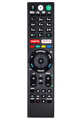 Voice TV Fernbedienung passend für Sony RMF-TX200E / Bluetooth und Sprachfunktion von Alltro