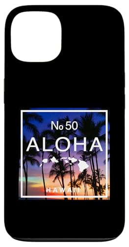 Hülle für iPhone 13 Aloha Hawaii Nr. 50 State Tropical Beach Sunset von Aloha Gift Box