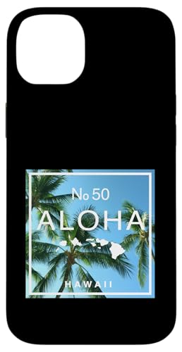 Hülle für iPhone 14 Plus Aloha Hawaii Nr. 50 State Island Hawaiian Beach Palmen von Aloha Gift Box