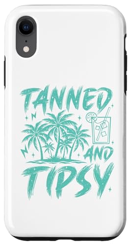 Gebräunt und beschwipst Lustiger Palmencocktail Sommer-Strandspaß Hülle für iPhone XR Gebräunt und beschwipst Lustiger Palmencocktail Sommer-Strandspaß Hülle für iPhone XR von Aloha Hawaii Hawaiian Island Vacation Beach Lover
