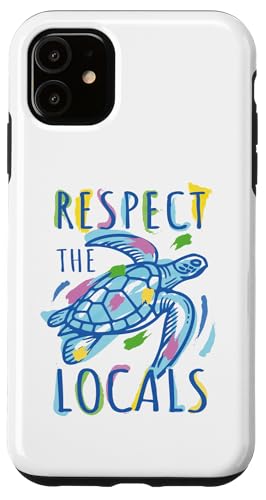 Respect Marine Life Meeresschildkröte Ozean Küste Natur Strand Hülle für iPhone 11 Respect Marine Life Meeresschildkröte Ozean Küste Natur Strand Hülle für iPhone 11 von Aloha Hawaii Hawaiian Island Vacation Beach Lover