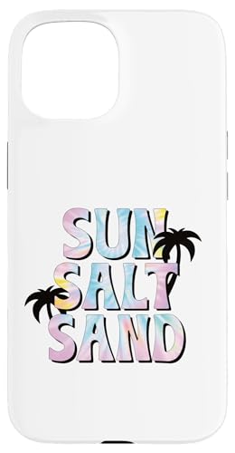 Sonnensalz Sand Pastell Batik-Palme Strand Vibe Urlaub Hülle für iPhone 15 Sonnensalz Sand Pastell Batik-Palme Strand Vibe Urlaub Hülle für iPhone 15 von Aloha Hawaii Hawaiian Island Vacation Beach Lover