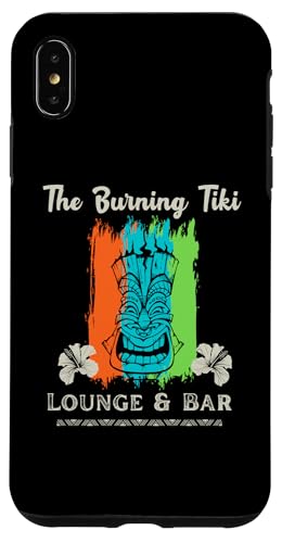 Hülle für iPhone XS Max Vintage Tiki Bar Lounge Tiki Taschenlampe Retro Hawaiian Distressed von Aloha Local Hawaiian Hawaii Island Beach Tees