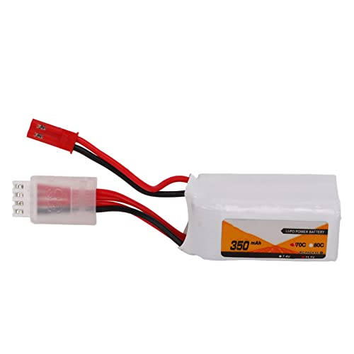 Alomejor RC Lipo Akku, 11.1V 70C Entladerate 3S JST Stecker 350mAh Leistung für Ferngesteuerte Fahrzeuge von Alomejor