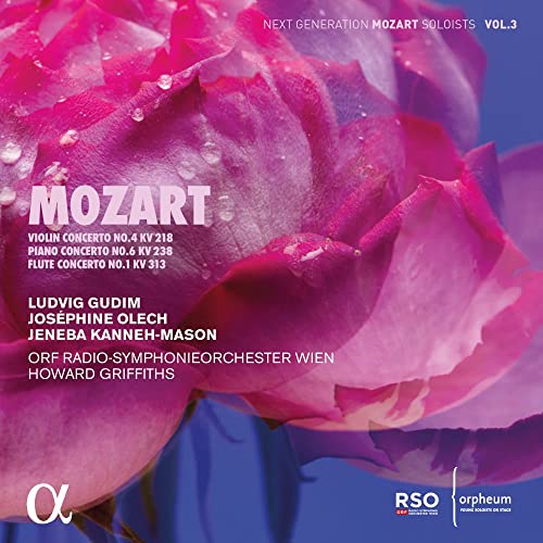 Mozart: Violinkonzert KV 218, Klavierkonzert KV 238, Flötenkonzert KV 313 von Alpha