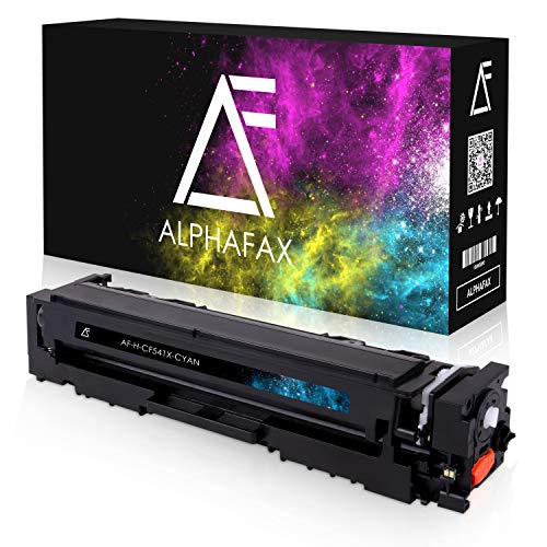 Alphafax Toner kompatibel ersetzt HP CF541X 203X Cyan von Alphafax