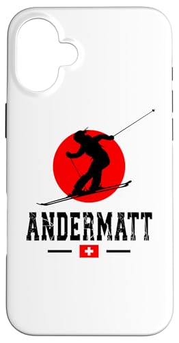 Hülle für iPhone 16 Plus Andermatt Schweizer Alpen Berg Schweiz Alpen Souvenir von Alps Souvenir Shop