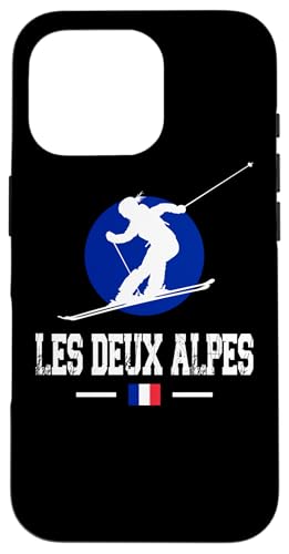 Hülle für iPhone 16 Pro Les Deux Alpes Skigebiet Französische Alpen Berg Frankreich Alpen Alpen von Alps Souvenir Shop