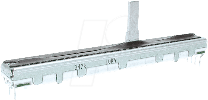 RS60112-LIN10K - Schiebepotentiometer, Stereo, 10 kOhm, linear von Alps