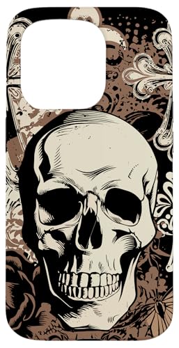 Hülle für iPhone 15 Pro Y2K Grunge Aesthetic Alt Goth Skull Cross Gothic von Alt Clothes Grunge Y2K Shirts For Men & Women Co