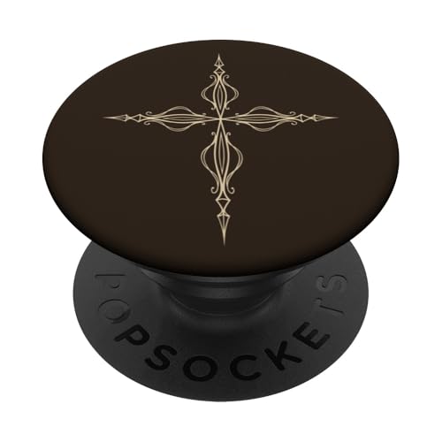 Gothic Cross Mall Goth Romantische Alternative Grunge PopSockets mit austauschbarem PopGrip von Alt Grunge Emo Egirl Eboy Goth Aesthetic Graphic