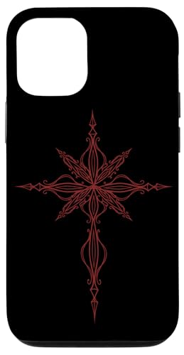 Hülle für iPhone 13 Pro Gothic Radiant Cross Mall Goth Grunge Alternative Romantisch von Alt Grunge Emo Egirl Eboy Goth Aesthetic Graphic