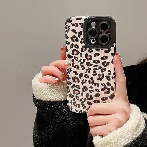 Altartar Handyhülle für iPhone 12 Pro Max Hülle Leopard Muster Ultra Dünn Schutzhülle Weiche Silikon Case Cover Niedlich Ästhetisch Stoßfest Bumper Hülle für iPhone 12 Pro Max Frauen Mädchen,Leopard von Altartar