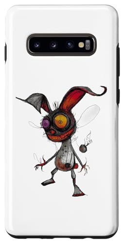 Hülle für Galaxy S10+ Gruseliger Hase Gothic von Alternative Fashion Co.