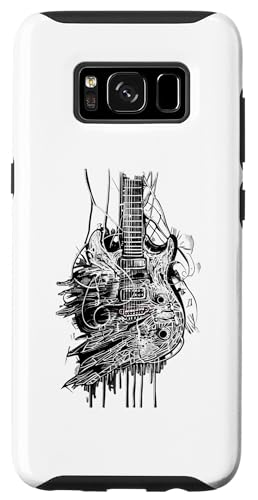 Hülle für Galaxy S8 Abstraktes Gothic-Gitarren-Design von Alternative Fashion Co.