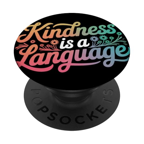 Altruismus Freundlichkeit ist eine Sprache PopSockets Klebender PopGrip von Altruismo Selfelss Giving Givers School Spirit