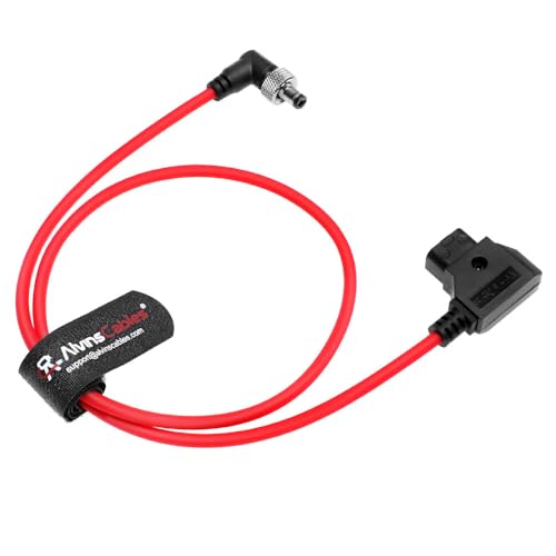 Alvin's Cables Dtap auf Locking DC 2.1 Kabel, Atomos Ninja Dtap Stromkabel rechtwinklig, ultraweich für Videogeräte PIX-E7 PIX-E5 Monitor, für Hollyland Mars 400s 60cm von Alvin's Cables