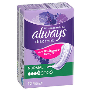 always Slipeinlagen discreet Normal, 12 St. von Always