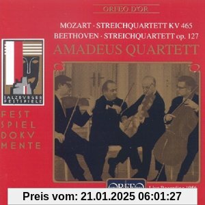 Streichquartett KV 465 / Op. 127 von Amadeus Quartett