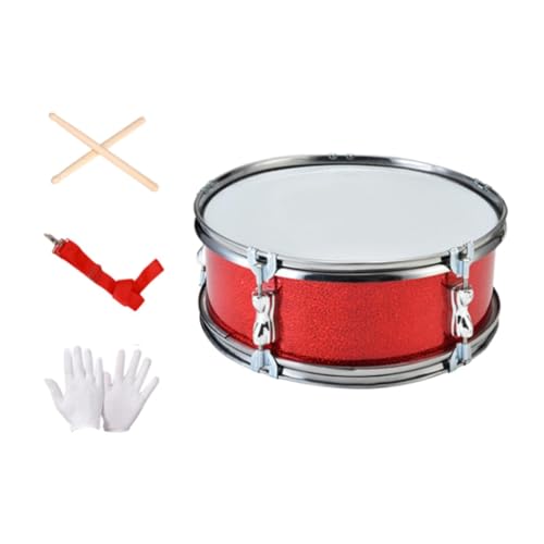 Amagogo 14 in Snare Drum Musikinstrumente Musik lernen Professionelle Musiktrommeln Schlaginstrument für Kinder Kinder Teenager, Spring Drum 14in von Amagogo