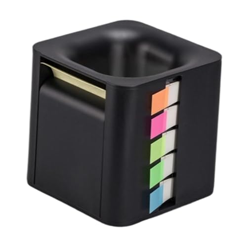 Amagogo 5 in 1 Sticky Note Halter Dispenser Papiercliphalter Schreibtisch Organizer wiederverwendbarer Sticky Note Rolls für Hausangestellte Lehrer Lehrer, Schwarz Amagogo 5 in 1 Sticky Note Halter Dispenser Papiercliphalter Schreibtisch Organizer wiederverwendbarer Sticky Note Rolls für Hausangestellte Lehrer Lehrer, Schwarz von Amagogo