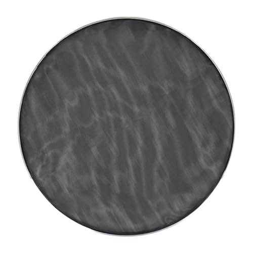 Amagogo Bass Drum Head Silent Drum Pad Übungs-Drum-Pad Metal Drum Mute Snare Drum Schalldämpfer, Drum Noise Reduction Pad, für Bass Drum, 12 Inch von Amagogo