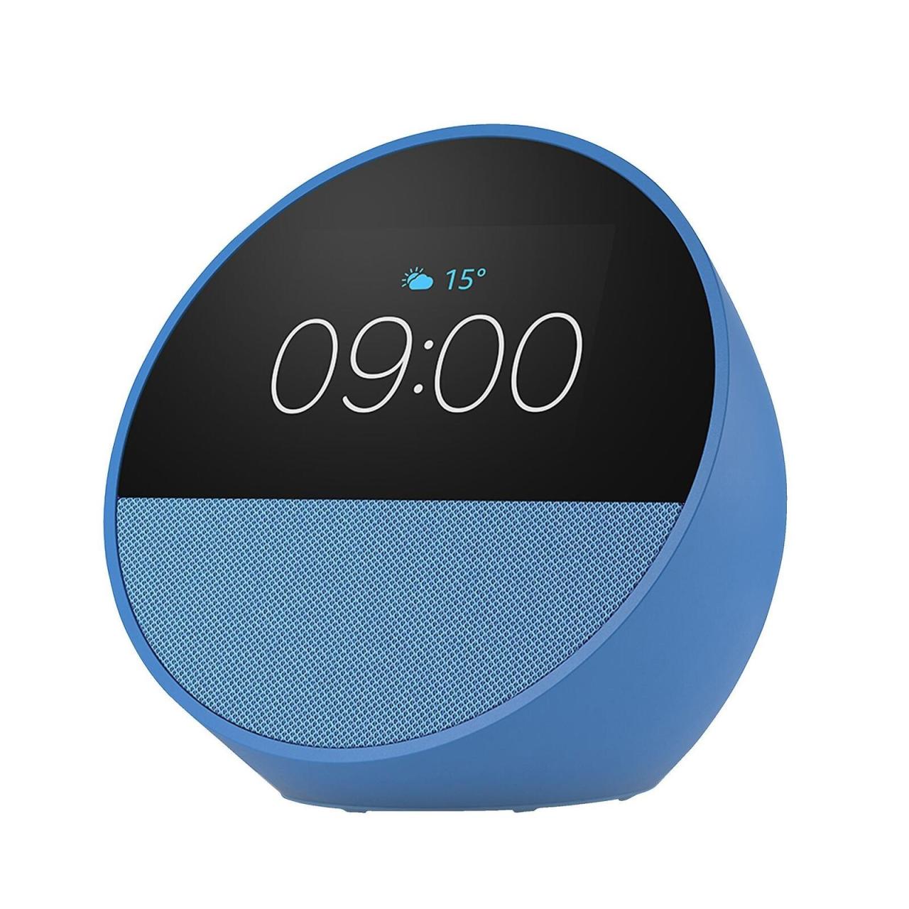 Amazon Echo Spot (2024) - Smart Speaker, blau von Amazon