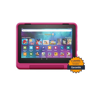 Amazon Fire HD 8 Kids Pro Tablet 8-Zoll-HD-Display, für Kinder von 6 bis 12 Jahren, 30 % schnellerer Prozessor, 13 Stunden Akkulaufzeit, kindgerechte Hülle, 32 GB (2022), Regenbogen-Design von Amazon