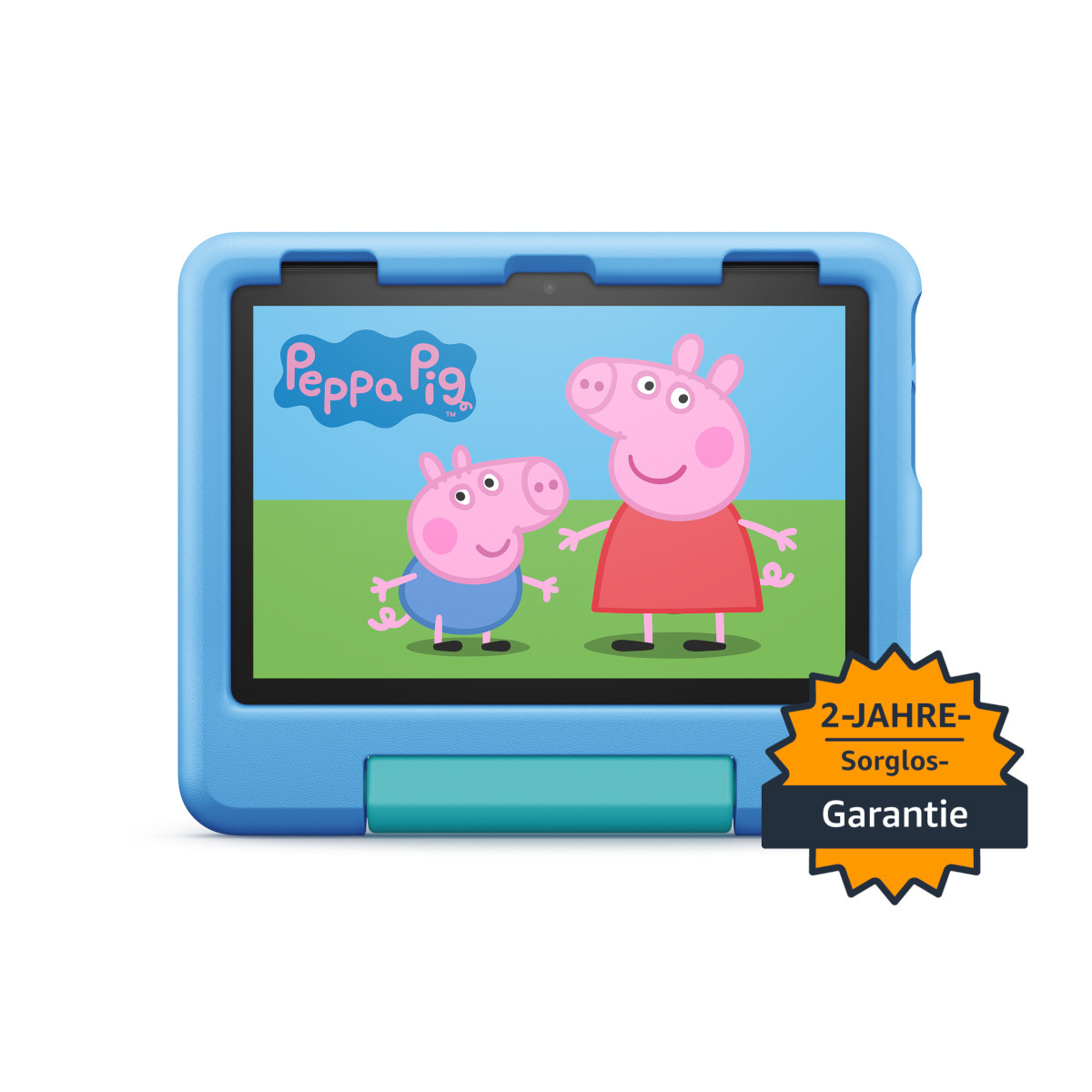 Amazon Fire HD 8 Kids-Tablet, 8-Zoll-HD-Display, 32GB (2022) für Kinder von 3 bis 7 Jahre, 2 Jahre Sorglos-Garantie, kindgerechte Hülle, Blau von Amazon