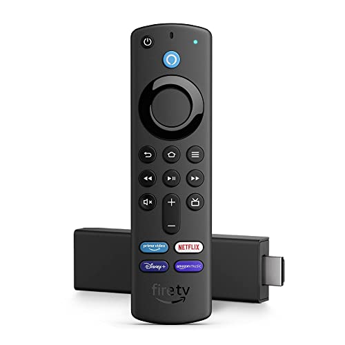 Fire TV Stick 4K, Zertifiziert und generalüberholt, mit Alexa-Sprachfernbedienung (mit TV-Steuerungstasten) von Amazon