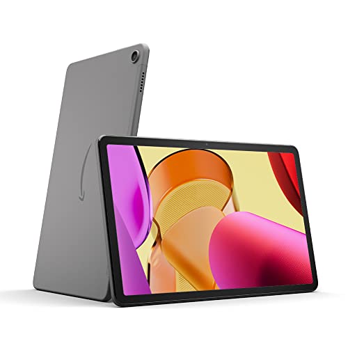 Zertifiziert und generalüberholt Amazon Fire Max 11-Tablet, mit klarem 11-Zoll-Display, Octa-Core-Prozessor, 4 GB RAM, 14 Stunden Akkulaufzeit, 128 GB, grau, mit Werbung von Amazon