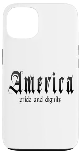 Hülle für iPhone 13 "Pride and dignityl" USA, Amerika von America Outfits