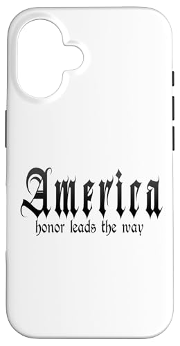 Hülle für iPhone 16 "Honor leads the way" USA, Amerika von America Outfits