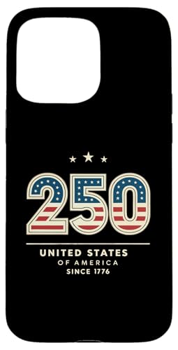 Feiern Sie Amerikas 250. Geburtstag USA Hülle für iPhone 15 Pro Max von America's 250th Birthday 4th of July 1776-2026