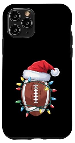 American Football Weihnachtsmotiv mit Lichterkette u Hülle für iPhone 11 Pro von American Football Christmas Decorations Ideas For