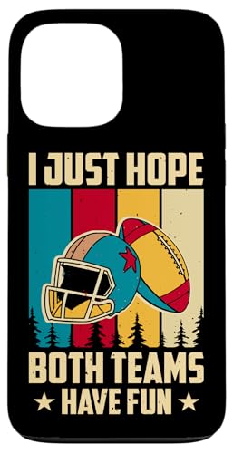 Hülle für iPhone 13 Pro Max Lustiges American Football Design für Männer und Frauen Fußballliebhaber von American Football Gift & Shirts Men Women Kids