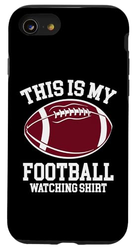 Hülle für iPhone SE (2020) / 7 / 8 Lustiges American Football Design für Männer und Frauen Fußballliebhaber von American Football Gift & Shirts Men Women Kids