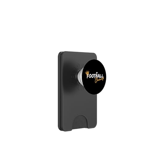 Fußball-Champion PopSockets PopWallet für MagSafe von American Football USA Football Touchdown Kick ball