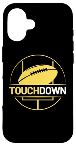 Hülle für iPhone 16 Touchdown von American Football USA Football Touchdown Kick ball