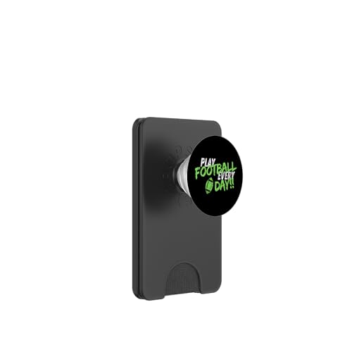 Jeden Tag Fußball spielen PopSockets PopWallet für MagSafe von American Football USA Football Touchdown Kick ball