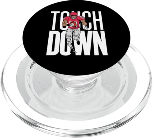 USA Touchdown Sport Fußball PopSockets PopGrip für MagSafe von American Football USA Football Touchdown Kick ball