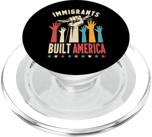 Hispanic und Latino Americans - Immigrants Built America PopSockets PopGrip für MagSafe von American Future Built by American Immigrants