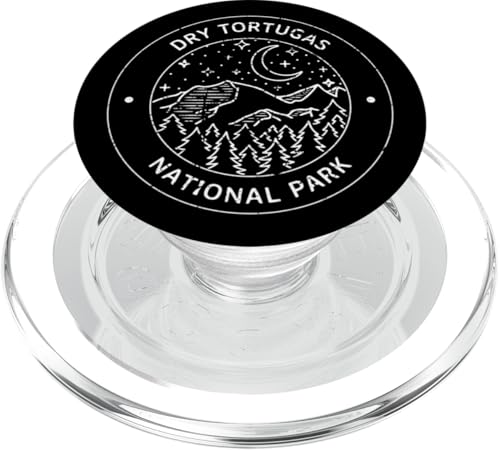 Dry Tortugas Nationalpark Erkunden Sie das Adventure Camp Mountain PopSockets PopGrip für MagSafe von American Natural Outdoor Wilderness