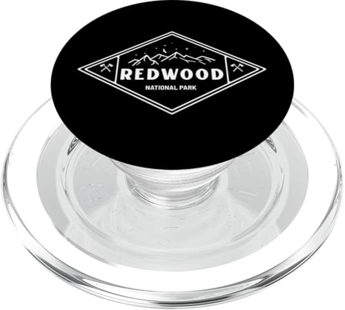 Redwood National Park Erkunden Sie das Abenteuercamp Mountain Star PopSockets PopGrip für MagSafe von American Natural Outdoor Wilderness