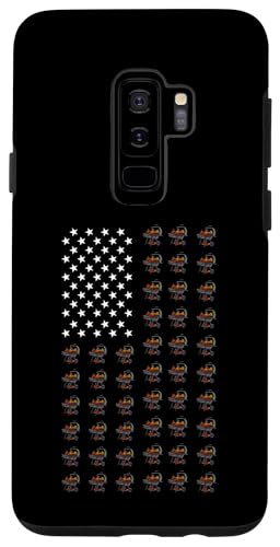 Hülle für Galaxy S9+ Amerikanische Flagge BBQ Grills USA Patriotismus Patriot von Amerikanische Flagge BBQ Grills USA Patriot