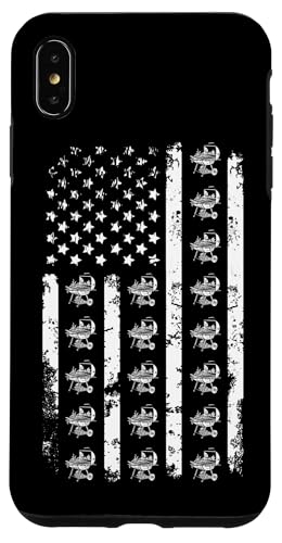 Hülle für iPhone XS Max Amerikanische Flagge BBQ Grills USA Patriotismus Patriot von Amerikanische Flagge BBQ Grills USA Patriot