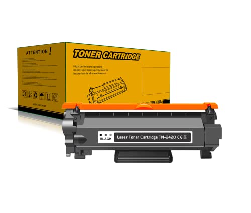 Amla 3000 Seiten Toner Kompatibel mit Brother TN2420 TN-2420 für Brother DCP L2510D DCP L2530DW L2537DW L2550DN Brother HL L2310D HL 2357DW L2370DN L2375DW Brother MFC L2710DN L2710DW L2730DW L2750DW von Amla