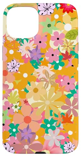 Hülle für iPhone 15 Plus Blumen-Design im Garten Fallschutz in Militärqualität von Ammal Studio