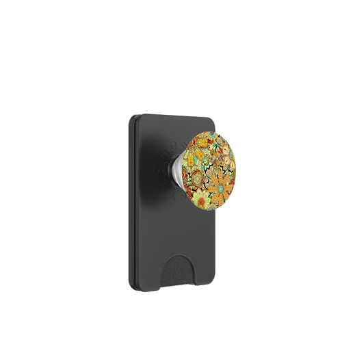 Nahtloses Blumenmuster PopSockets Adhesive PopGrip PopSockets PopWallet für MagSafe von Ammal Studio