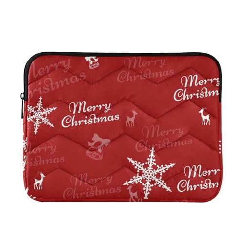 Laptop-Hülle, 33-35,6 cm (13 - 14 Zoll), wasserdicht, für Weihnachten, Party, Reisen, Laptop-Tasche, Handtasche für Reisen, Business von Amooorous